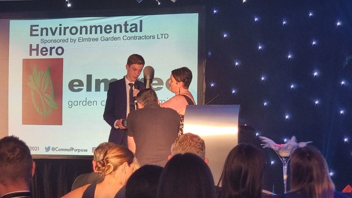 Winner of Environmental Hero Award #BHYA2021 sponsored by Elmtree. Thanks to @TheWave for donating surfing lessons for the nominees and winner