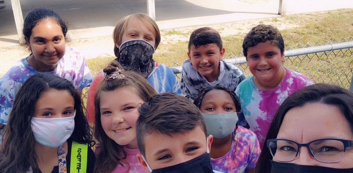 MsKinghasClass's tweet image. Creative #pumpkins to add to our patch and #tyedye day for #ditchtheduds