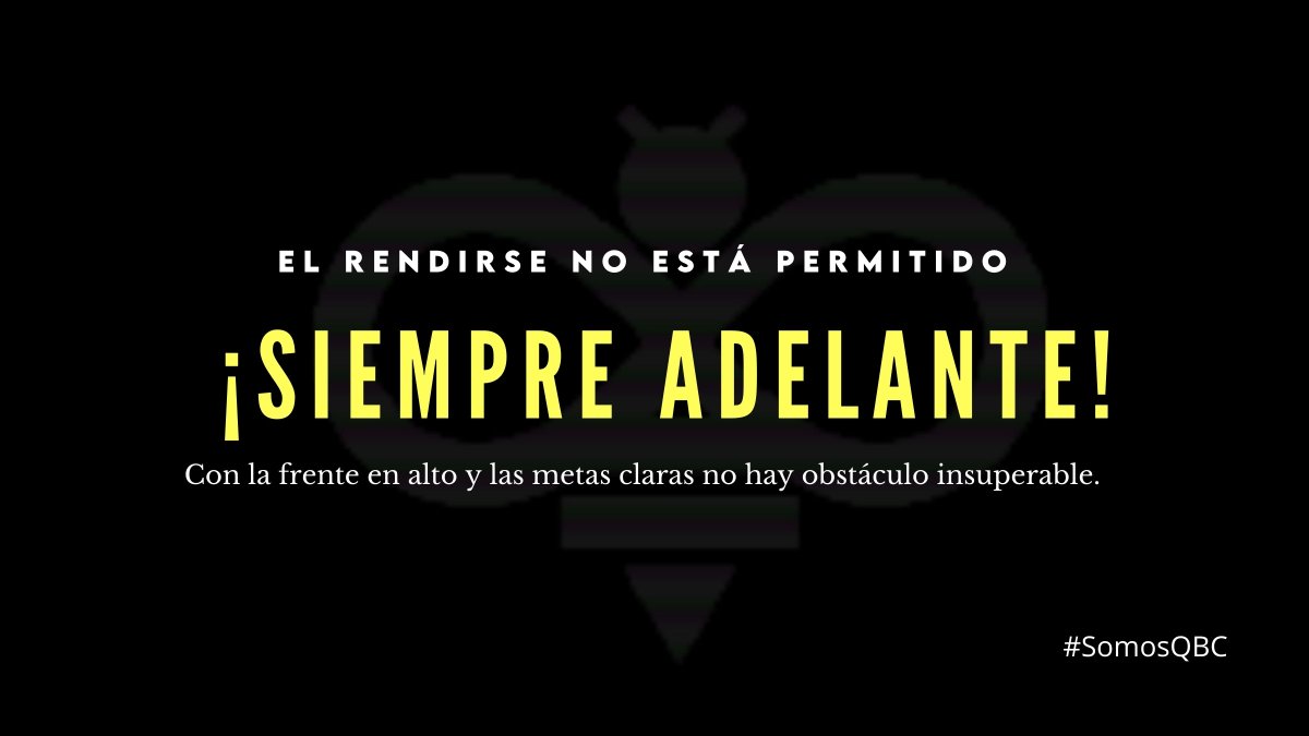 SomosQBC's tweet photo. Por muy difícil que parezca el camino, continuar adelante siempre será la mejor opción.
#SomosQBC #EstrategiaDigital #frases #frasesmotivadoras #Quote #Consejos #emprendedores #emprende #pymes #PyMEsDigitales #PymesUnidas #FelizDia #ColmenaCreativa https://t.co/u4HV4RJB7m