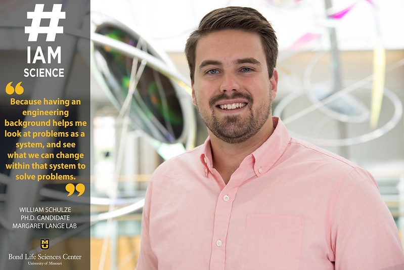 BondLifeSci's tweet image. Good advice and lots of curiosity go a long way for Ph.D. candidate Billy Schulze. As one of the first four biomedical engineering graduates from #Mizzou, Schulze knows how to be persistent and push past frustration in science. #IAmScience ow.ly/Knz850GkkcV