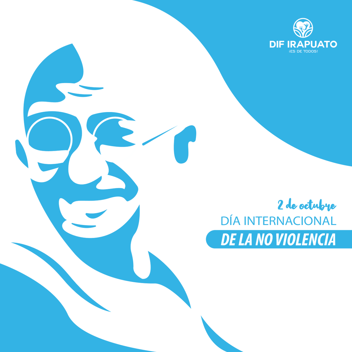 IsaOrtizDIF's tweet photo. El principio de la no violencia busca conseguir una cultura de tolerancia y comprensión. Respetemos los derechos humanos de todas y todos en pro de la paz. https://t.co/yQNxffoaxo