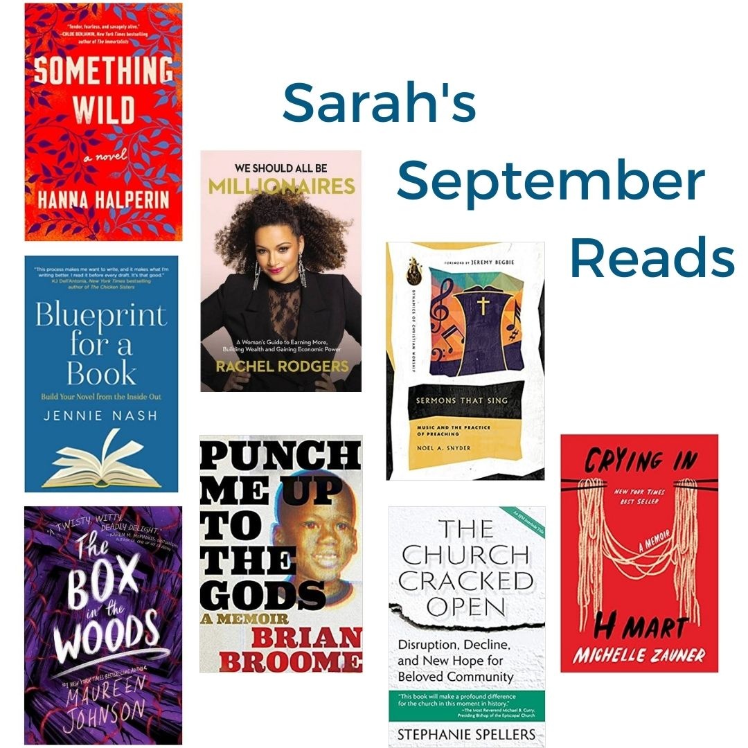 I'd say it was a good reading month, but a big reason I read so much was that I was holding a sleeping, sick baby A LOT. (Thankfully nothing serious!)