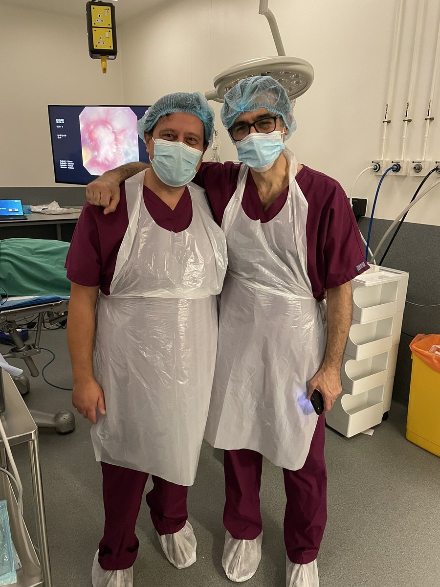 SergioCoda3's tweet photo. Honoured to have been invited by @CreoEndoscopy to participate in the @kentendosurgery F2F training course at Girton College/Barcroft Centre with Speedboat Inject together with my longtime friend Adolfo @apbtwt. Big thanks to @tsiamoulos @vega_roser @AndrewBell22182 @CreoMedical https://t.co/0nN7xUon3z