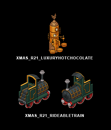 Puhekupla's tweet photo. 🔴 Xmas 2021: Rares and LTD

- Via: @DarkStar851

#Habbo https://t.co/YapOW4wA3S