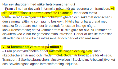 Vasse71's tweet photo. Björn Eriksson, Stefan Hector, Lena Sahlin Abbe Törsleff - vd och grundare av bolaget Svensk Evenemangssäkerhet AB - medlemmar i Säkerhetsbranschen. 
Ni ser, #villkorstrappan är inget påhitt för att trygga evenemang, det är endast för att vaktbolag ska ta över polisens jobb! https://t.co/kmbL8SW2gk