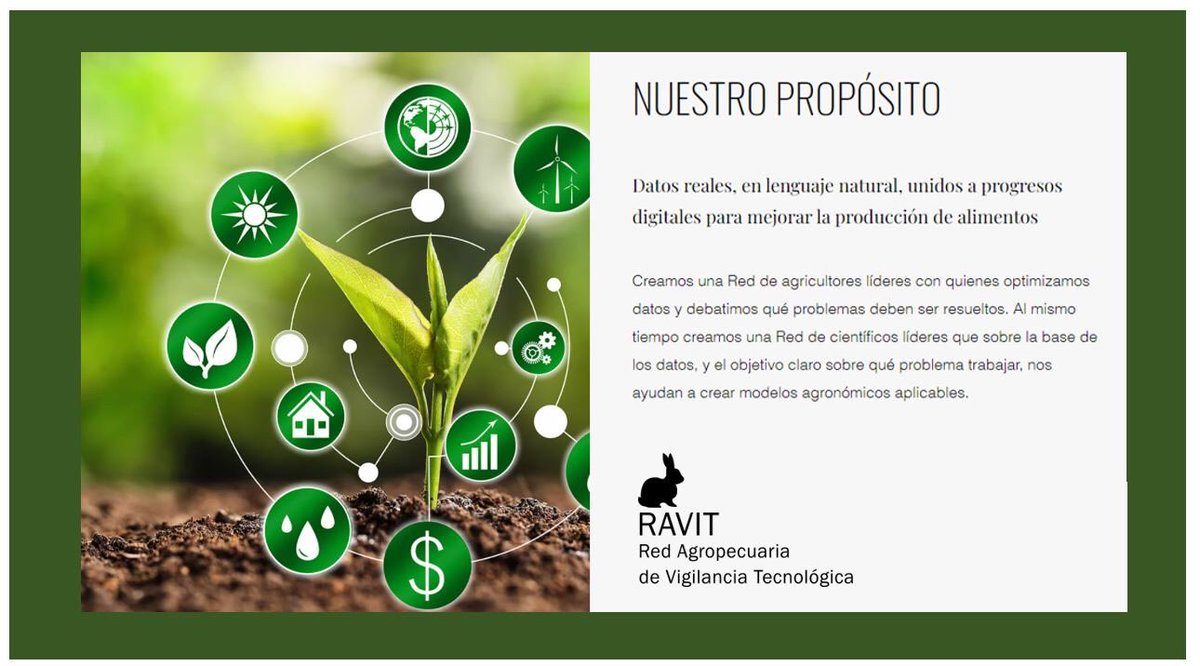 Semana épica para RAVIT!! En cinco días 20 reuniones con 30 productores referentes (algunas de más de uno por afinidad) para debatir y validar nuestro propósito!! Enorme gratitud con todos! Más motivados que nunca para abrir el código de la agricultura!!