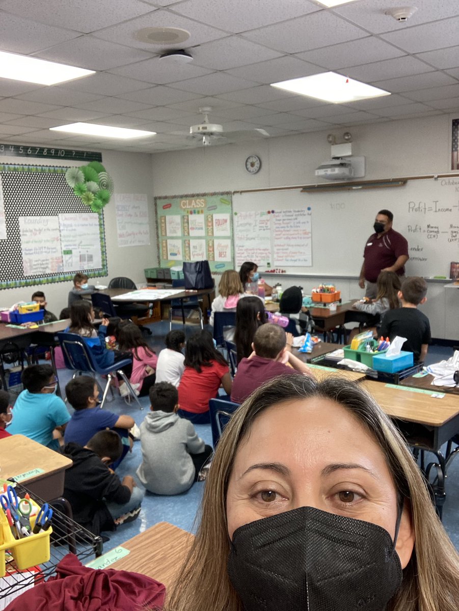 Let’s talk money! Thank you to FLNB and Abel De La Cruz for taking time to discuss the function of a financial institution. The students asked great questions and received some wonderful goodies. I love our little community!