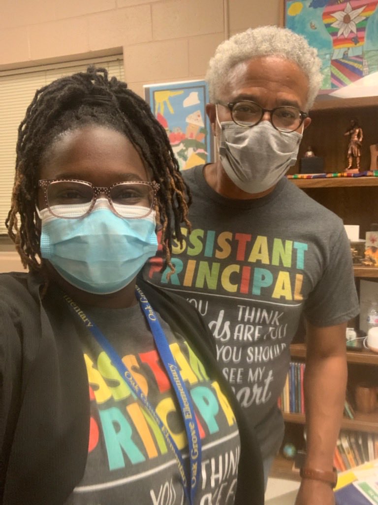 #Twinning #APLife ⁦<a href="/OakGroveDPS/">Oak Grove Elementary School</a>⁩