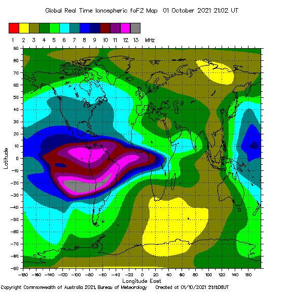 Global Optimum NVIS Frequency Map Based Upon Hourly Ionosphere Soundings via https://t.co/6WcAAthKdo #hamradio https://t.co/54Wmoh7vy0