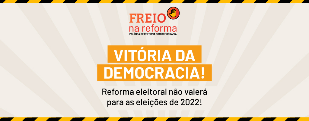 ReformEleitoral's tweet photo. Juntos conseguimos dar um #FreioNaReforma e a votação do novo Código Eleitoral no Senado será feita com tempo para debate!👀Continuaremos acompanhando a tramitação e colaborando com o debate público contra os retrocessos. Acompanhe!
@PactoDemocracia @ITSriodejaneiro @trbrasil https://t.co/8oXkng7KYv