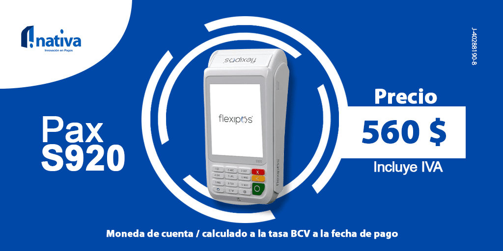 nativapagos's tweet photo. ¿Por qué elegir un punto de venta Pax S920?

Posee:

📌 Lector de chip EMV y banda magnética

📌 Conexión inalámbrica (WiFi/GPRS)

📌 Pantalla táctil a color

📌 Conectividad 3G y 4G

#nativaPagos #MediosDePago #FlexiPOS https://t.co/XflKZZLxH0