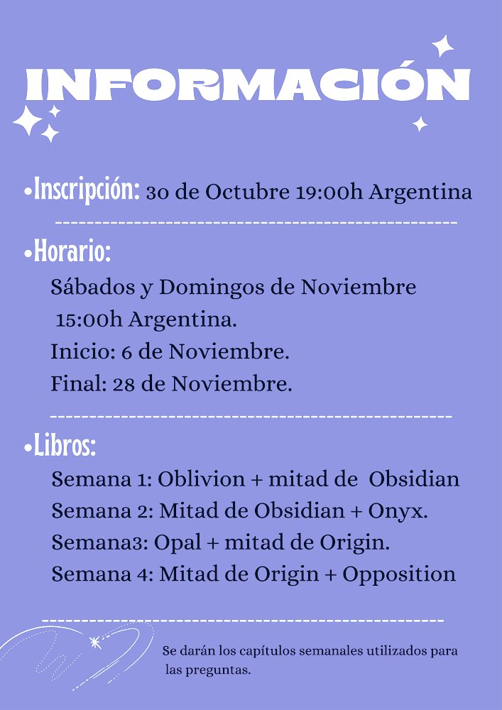 WarbotLux's tweet photo. 👽 ANUNCIO 👽
• Inscripciones, horarios y libros que se van a usar en el wb.

Rt para difundir por favor 🖤 https://t.co/ExX0XCSAWn