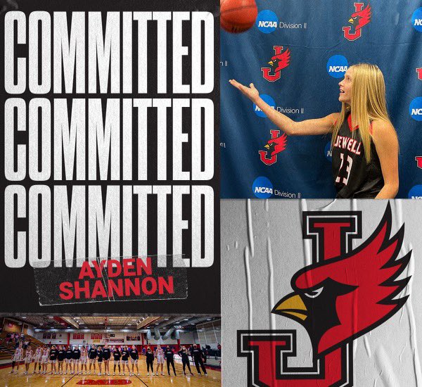 So excited to announce that I have decided to continue my academic and basketball career at William Jewell College! I can’t thank everyone enough who has helped me become the player&amp; person I am today. So ready to be a cardinal!❤️🤍<a href="/Jewell_WBB/">William Jewell Women’s Basketball</a>