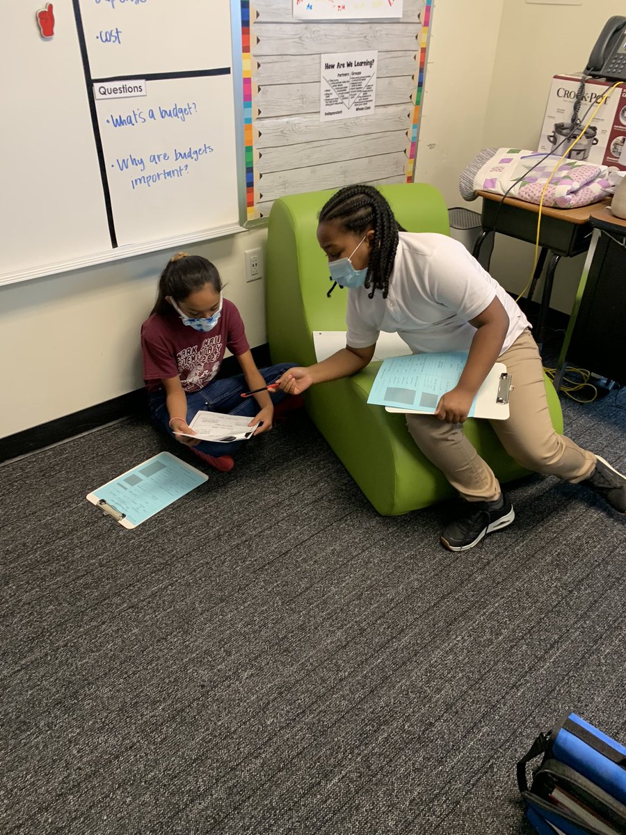 WasserElla's tweet photo. This week we have been studying financial literacy. Today in 5th grade, students created a budget to take a trip to Disney World! Students were excited about this real world application! @MTEMustangs #MTE #math #realwordapplication https://t.co/XaL2NbM9Oq