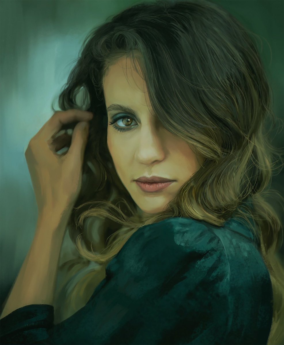 PapayouFR's tweet image. Le portrait de @LaureBuliiV 👑 

D’après une photo de @KonkolMichal