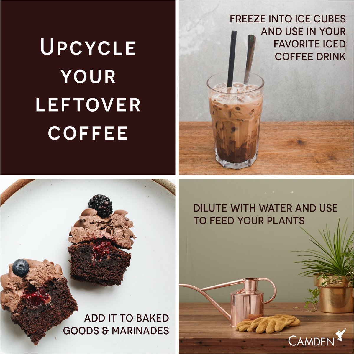 Don't pour that leftover coffee down the drain! Here are some ideas on ways to use it around your apartment home.