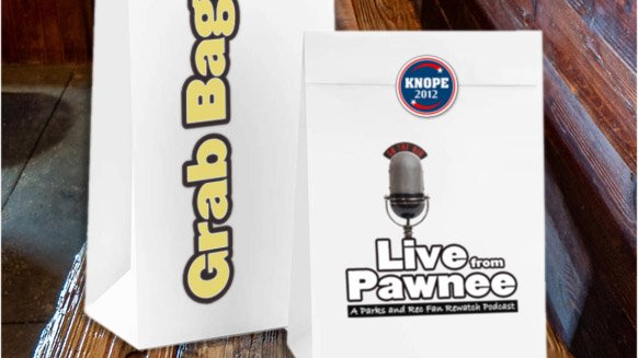 FromPawnee's tweet photo. Looking for an easy opportunity to catch up and start listening? Well, we've got just what you need! Check out our Mid-Season 3 Grab Bag! https://t.co/B2j0E6WN4Z #parksandrec #parksandrecreation #podcast https://t.co/6MbBrAaX4f