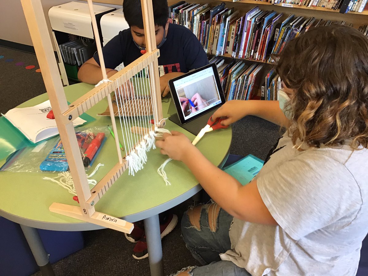 One of my goals in ADST is to teach students how to be lifelong learners. I often introduce projects with live demonstrations, but soon I defer to instructions from books and videos. #lifelonglearning #selfefficacy #sd36learn #sd36adst #sd36tl #choice <a href="/bridgeV33/">Bridgeview</a>