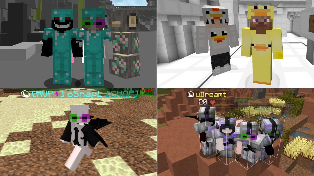 ChoppedGuild's tweet image. 😴Wake me up when September ends...

🙇‍♂️This month:
@j0rnl33flang &amp;amp; @Kristina12114 got the .85 trigger!
@crtical3 hit 100k SkyWars kills!
@ilxrrrr hit 10k Duels wins!
@theSnipingSnow hit 10k Quake wins!

🥳Also wishing a happy birthday to:
@ignsnowyum &amp;amp; @barkitscass 

#ChopOnTop🔪