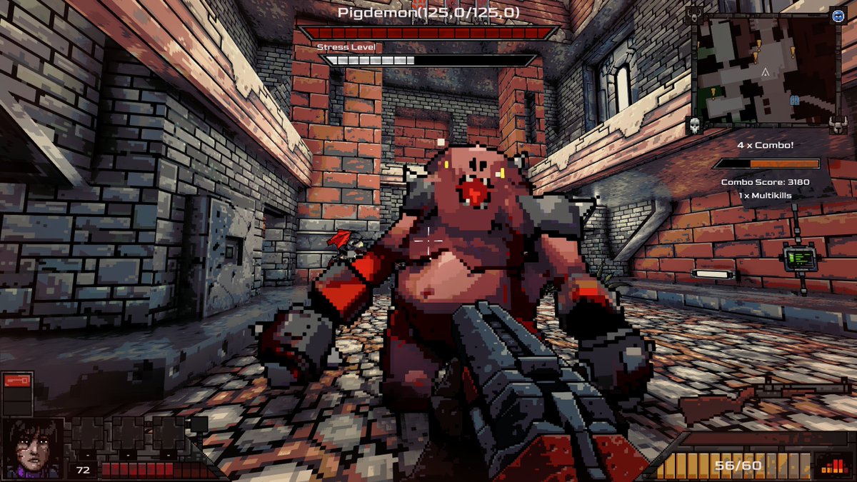 DrCaligari72's tweet image. Having a go at #ProjectWarlock2, what a joy! #pixelart
#shooter #oldskool #indiegame #buckshotsoftware