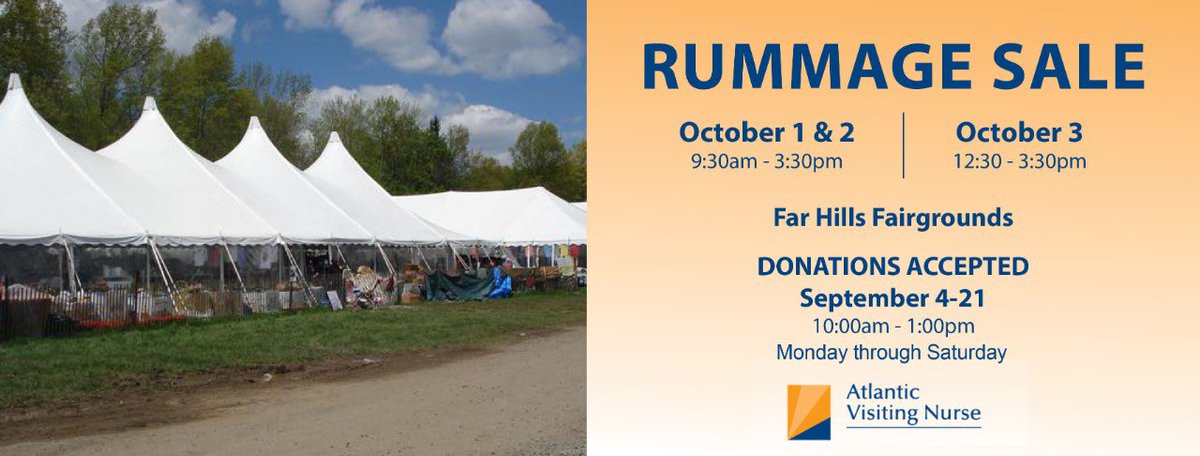 HopeandNickld23's tweet photo. It was great volunteering today at the Visiting Nurses Rummage Sale! All proceeds go to hospice care in Somerset County! 
#expectmore #hopeandnickld23 💙💙

For more info visit: https://t.co/tkAWTjnSX2 https://t.co/DlueWWXNdo
