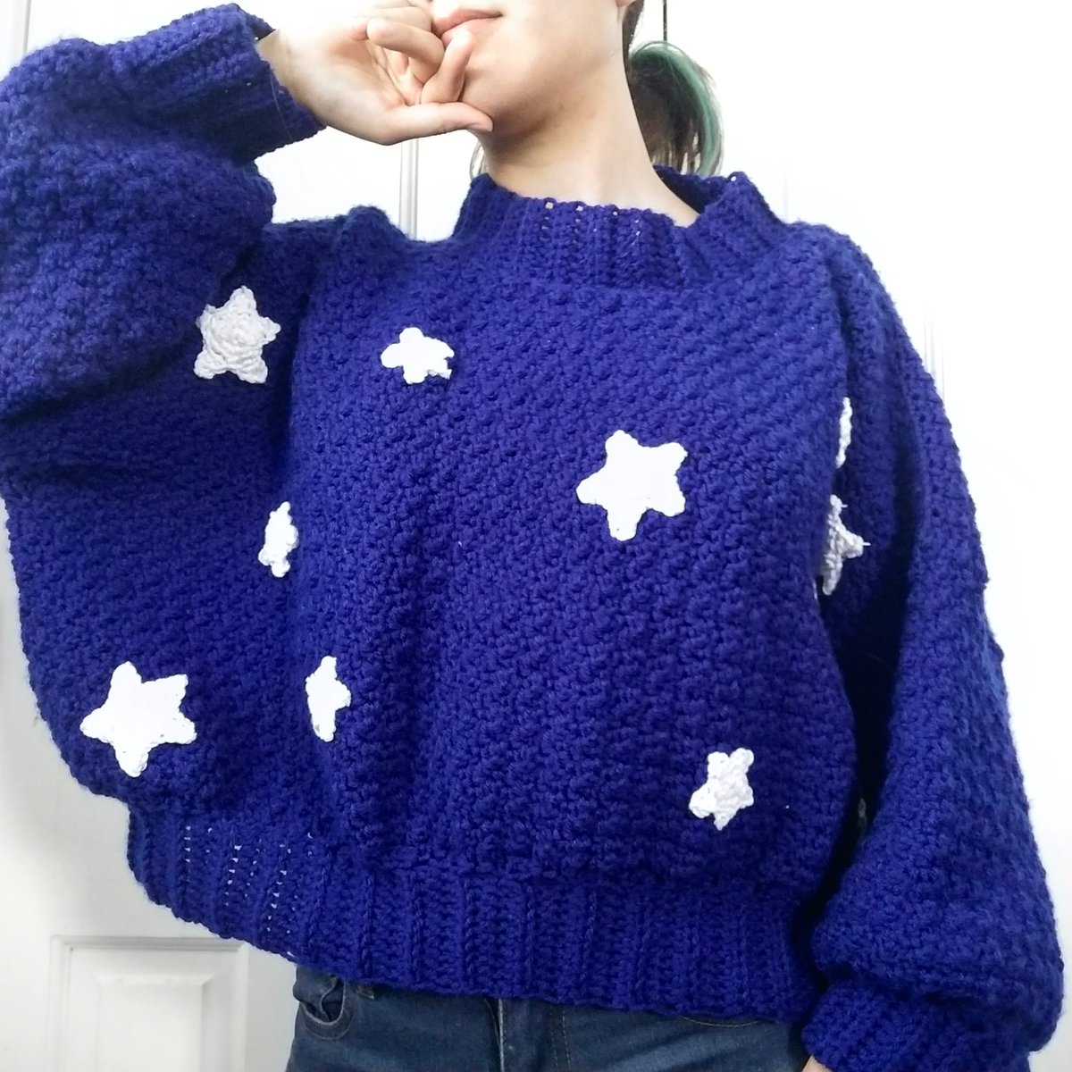 WidgetBarrey's tweet photo. Coraline Star Sweater 
#Coraline #starsweater #crochet #pattern #crochetpattern

https://t.co/Tq5Xi0MKx2 https://t.co/yZjFEm7DEa