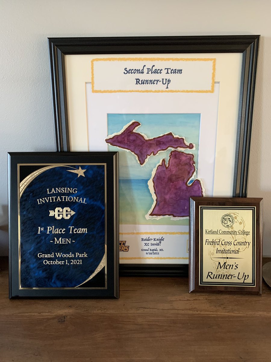 XcRaider's tweet image. Our men are stacking up some hardware this year, first win of the season today at the Lansing Invite!