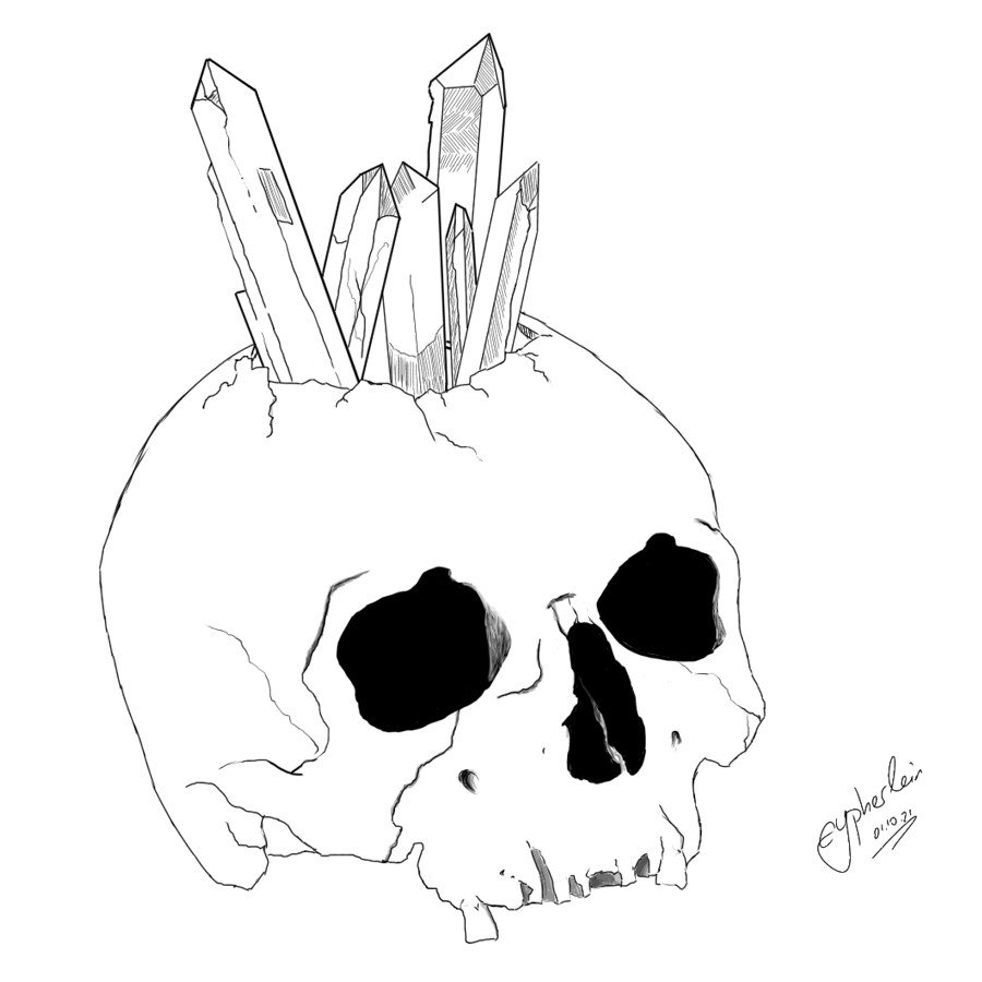 spielfalt's tweet photo. Day 1 des #inktober2021 - Crystal
Das Ergebnis des Streams, etwas verfeinert - von @cypherlein911 
Danke für's Zuschauen, war sehr entspannt. :)

#TwitchStreamers #twitch #TwitchDE #art #streamer #streamersupport #smallstreamer https://t.co/S0xQAJz2um