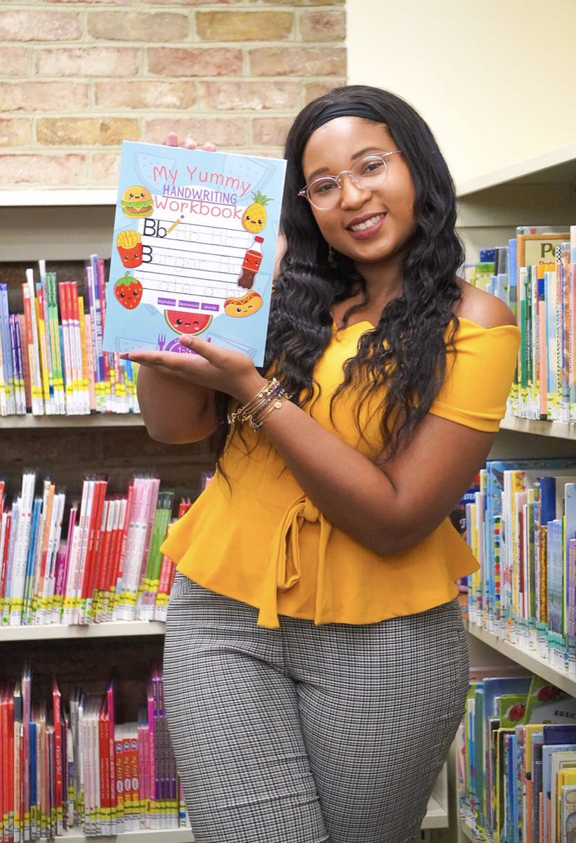 1Top_NotchChick's tweet photo. I’m officially a PUBLISHED AUTHOR!!
My Yummy Handwriting Workbook is a black-owned educational resource for kids! Prepare your kiddo to be successful in school and in the future with this fun handwriting activity workbook! Available on Amazon for 12.99 !! #Entrepreneur #education https://t.co/Z7CXAJrauf