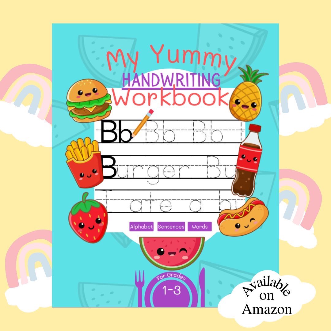 1Top_NotchChick's tweet photo. I’m officially a PUBLISHED AUTHOR!!
My Yummy Handwriting Workbook is a black-owned educational resource for kids! Prepare your kiddo to be successful in school and in the future with this fun handwriting activity workbook! Available on Amazon for 12.99 !! #Entrepreneur #education https://t.co/Z7CXAJrauf
