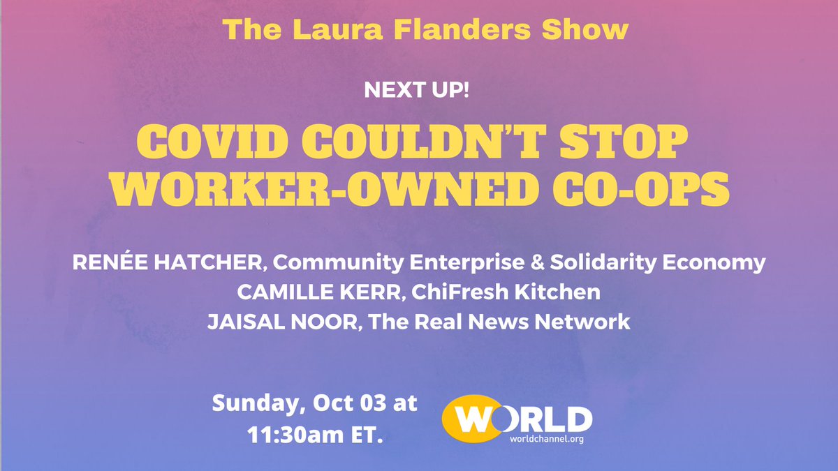 Laura Flanders & Friends tweet media