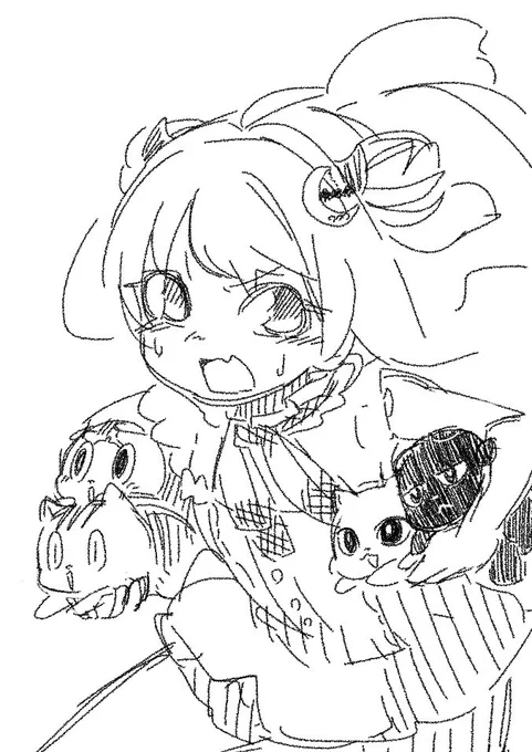 らくがきロアちゃん 