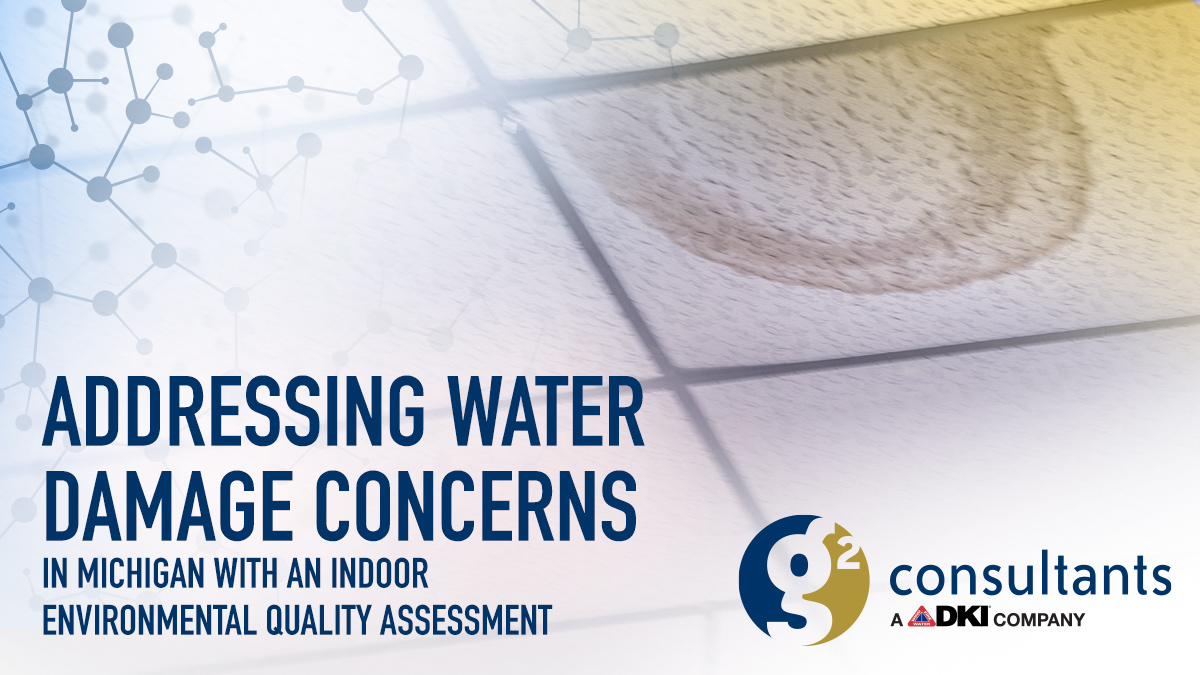 g2ci's tweet photo. Water damage is often the precursor of potentially harmful mold growth. Read about  the indoor environmental quality assessment G2 provided to a medical facility with water damage in Michigan: 

https://t.co/mEGuEnRMRK 

#indoorairquality #healthandsafety #safeworkplace #mol https://t.co/qIaG33u8m4