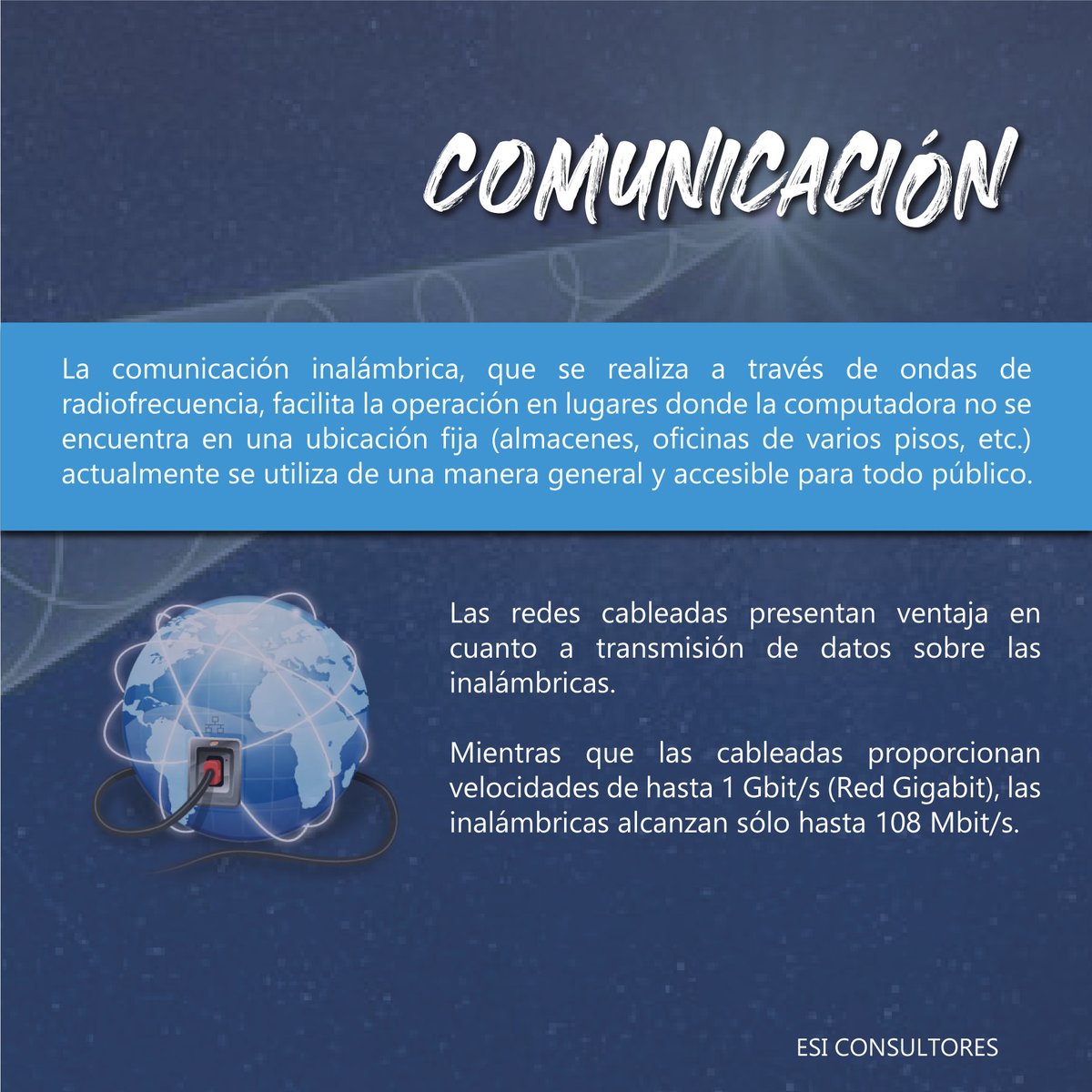 omar_ram101's tweet photo. En la comunicación inalámbrica, la comunicación no se encuentra unida por un medio de propagación físico, sino que utiliza la modulación de ondas electromagnéticas a través del espacio.

Los dispositivos físicos sólo están presentes en los emisores y receptores de la señal. https://t.co/sogenpWd3a