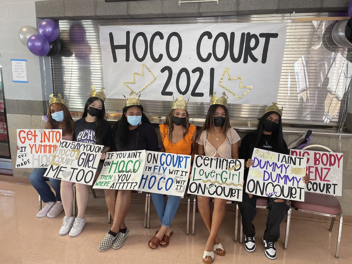 Another S/O to the 2021 RCHS Homecoming Princesses!!