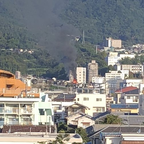 火事 広島県広島市佐伯区屋代で火災 火事がヤバイ 現地の画像や動画まとめ Matomehub まとめハブ