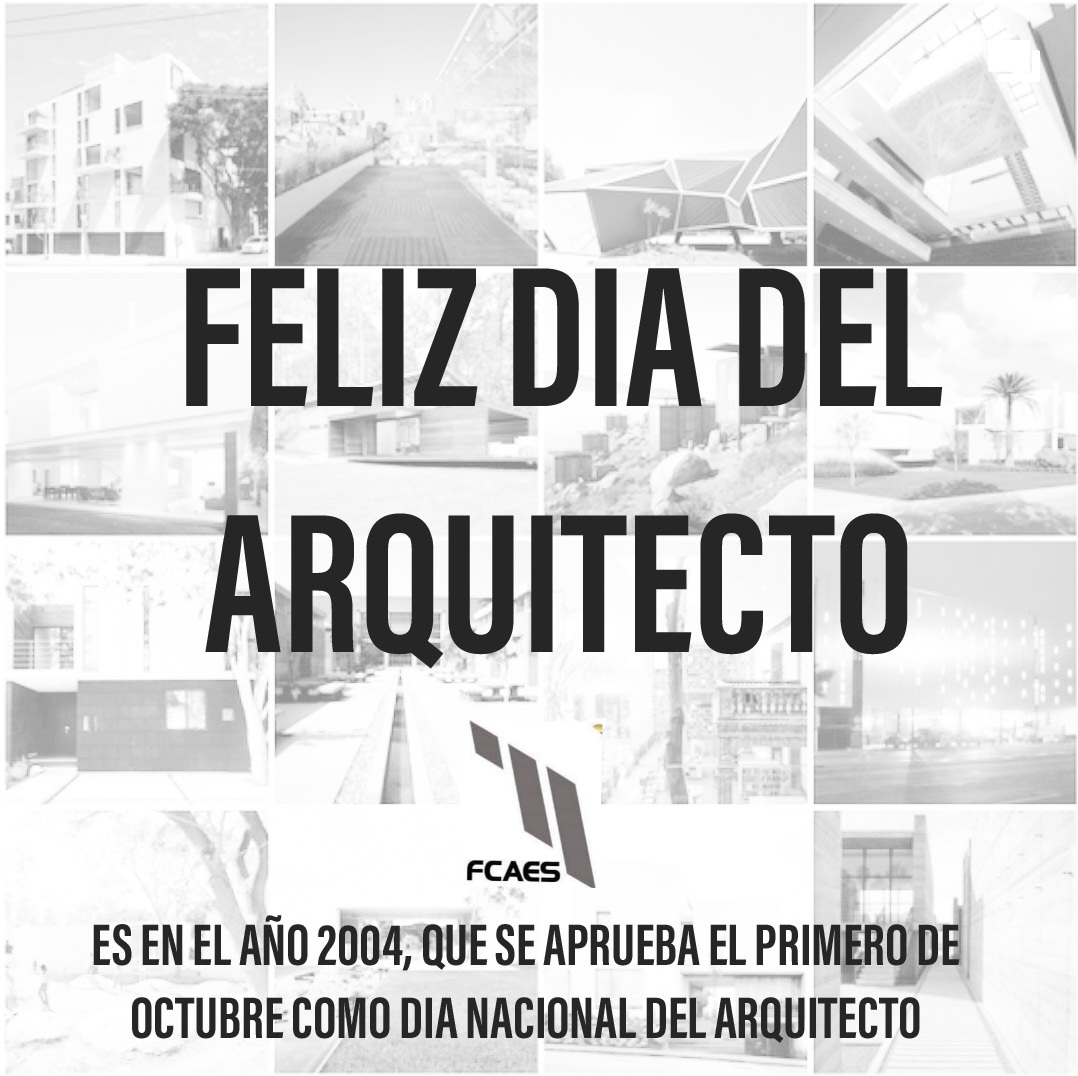 Feliz día Nacional del Arquitecto!