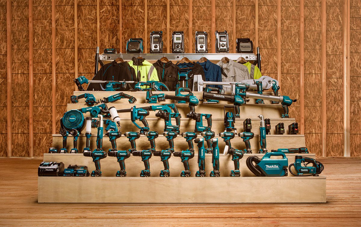 MakitaTools's tweet photo. Get precise handling with the 12V max CXT System! We offer over 70 compact and ergonomic products utilizing 12V max CXT Batteries. What is your favorite CXT tool?
https://t.co/X8XyknwnXr
#makitacxt #makitausa #makitatools #octoolber #12vmaxcxt #powertools https://t.co/9X39Zx2NhJ