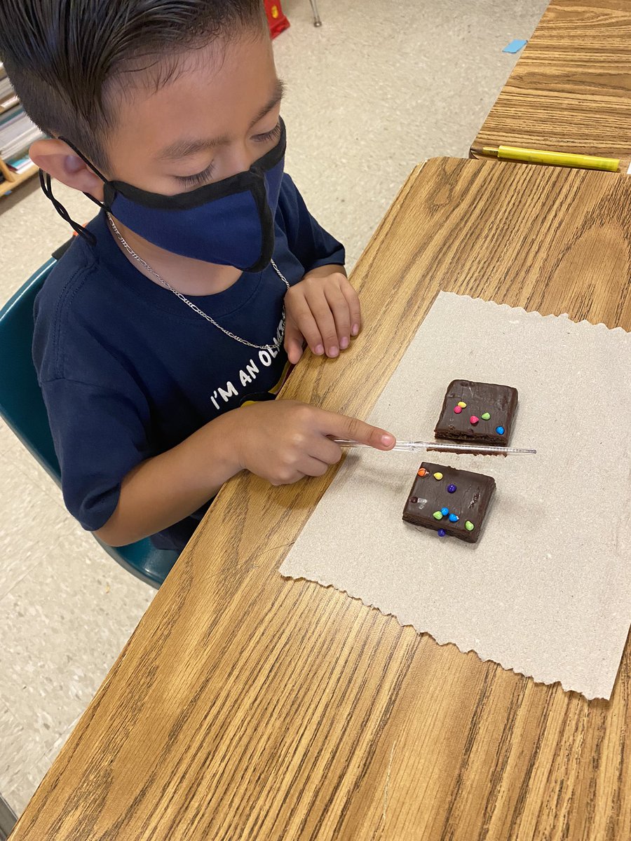 OESFirst108's tweet photo. Mrs. Guzman’s first graders.     Fractions halves and fourths https://t.co/5C7vmUhJzL