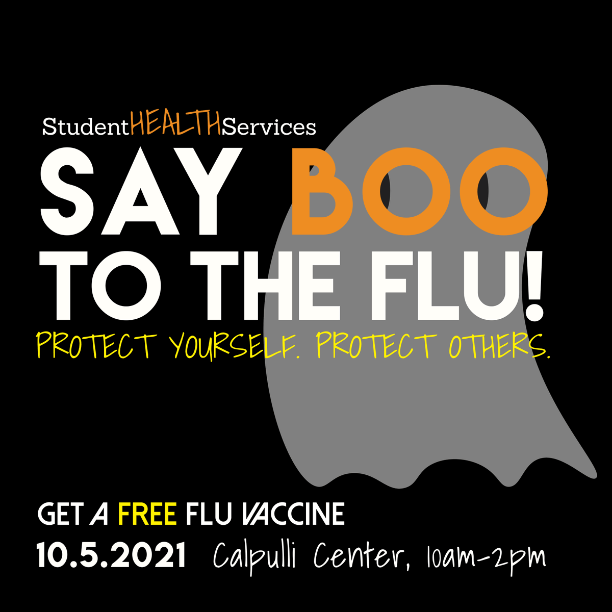 SDSUwellbeing's tweet photo. On October 5th, the first of our 4 pop up flu vaccine clinics will be happening from 10am-2pm at the Calpulli Center! Stop by and grab a flu shot while supplies last.  #SayBooToTheFlu https://t.co/NrQ2Bace9P