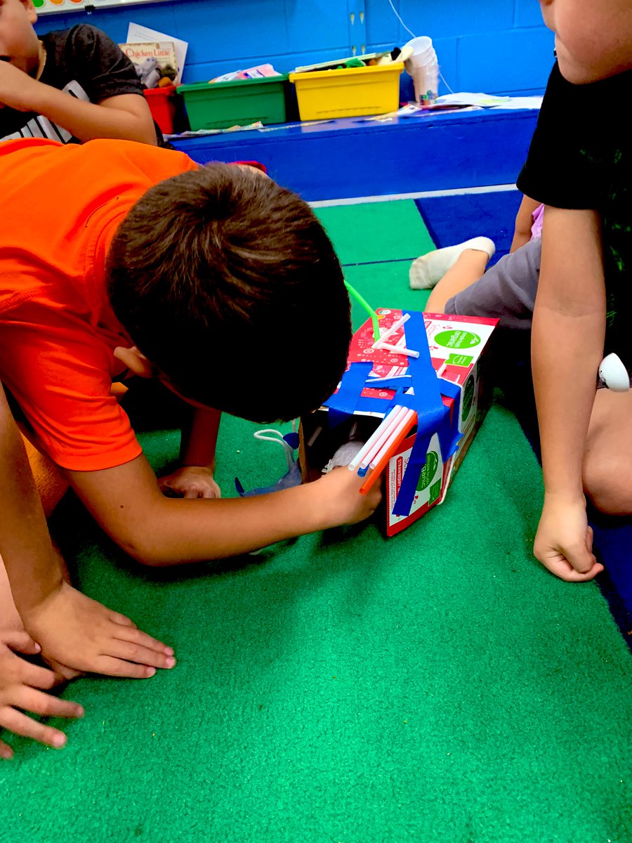 SHEtigertales's tweet photo. STEAM Lesson + CKLA Knowledge Unit = Homemade Mouse Traps 🐭🪤 Mrs. Jenni's Kinders are so creative! #SHEtales #kindercreativity https://t.co/aIelm9b1GT