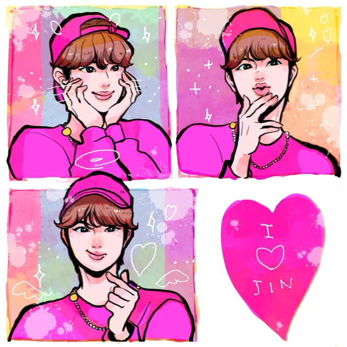 大好き!#btsfanart #BTSJIN 