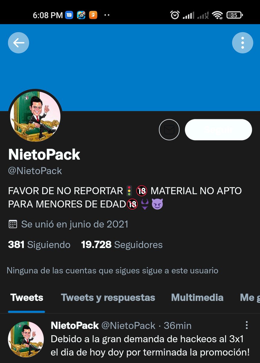 gerar_dg's tweet photo. @NietoPack  cuidado con la cuéntale hice una transferencia de 400 pesos tengo hasta la captura. Fua a un Bancomer y decía que checaria que si llegaría y después de un rato me bloqueó ya no contesta mis mensajes ,, atentos con estos estafadores.. https://t.co/1hytHqJfzr