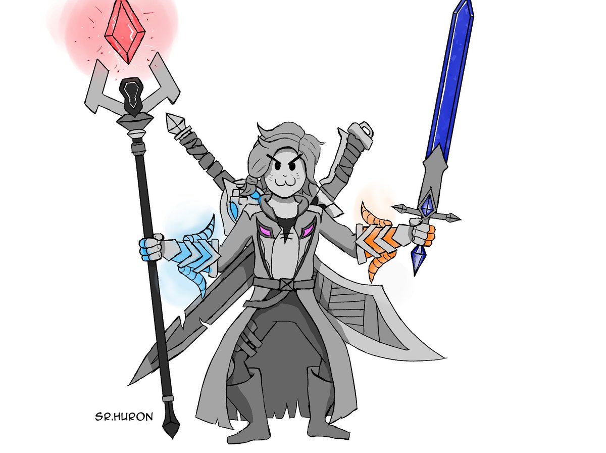 MDestfon's tweet photo. my contribution to inktober

#Paladinsart #inktober2021 #Fanarts https://t.co/giYwAioqAc