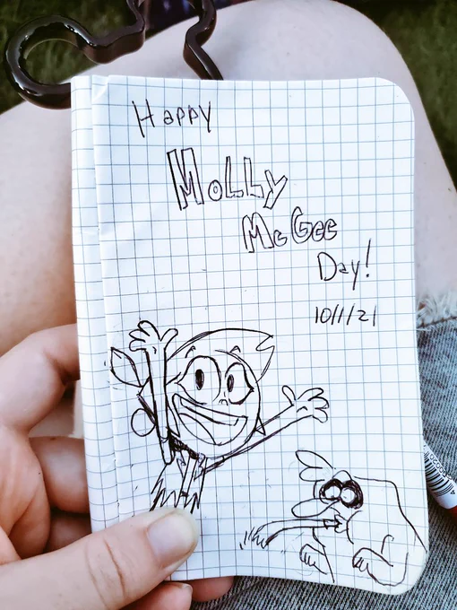 Bought a pen so I could draw something for today lol

Molly McGee!!! TONIGHT!! 