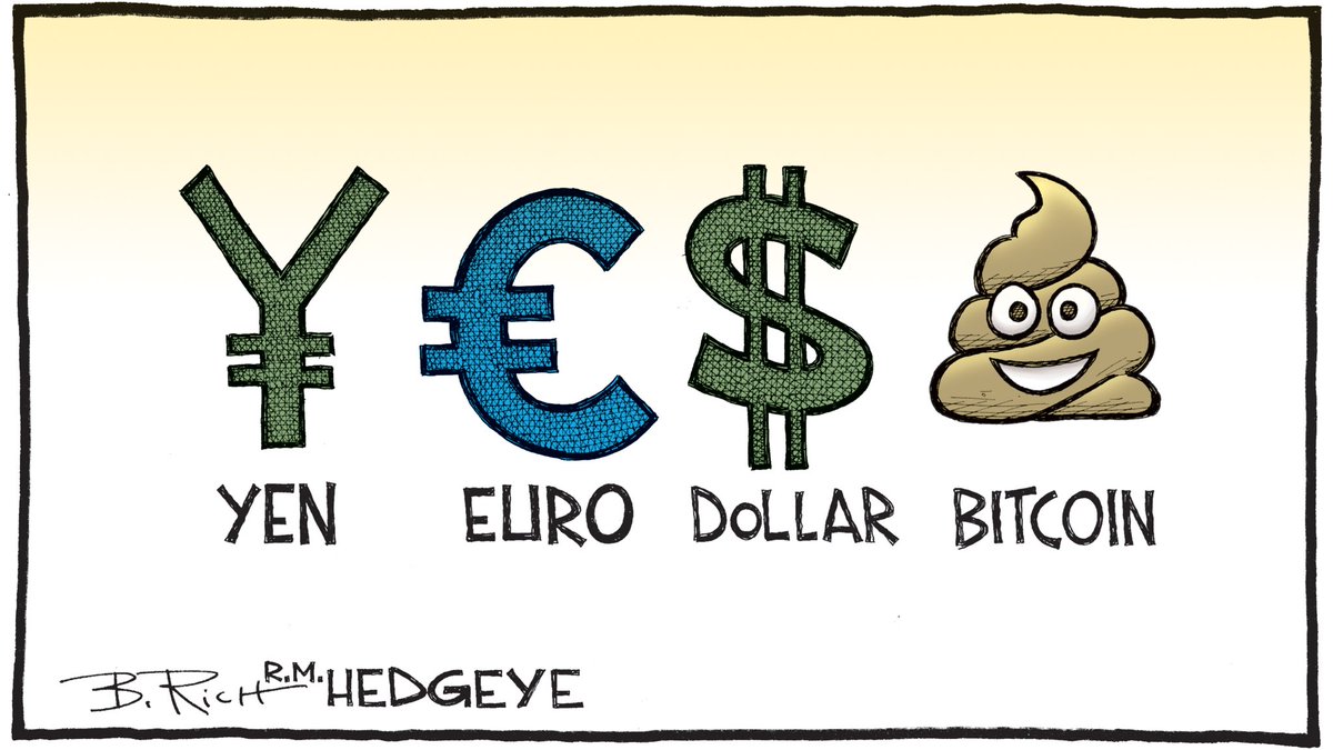 steve_hanke's tweet photo. Don’t listen to the #Bitcoin fanatics who like to say that crypto is the currency of the future. #BTC’s exorbitant volatility means that it can never be considered a true currency. BTC will never be anything more than a speculative asset with a fundamental value of ZERO! https://t.co/1zf4e8HAeR
