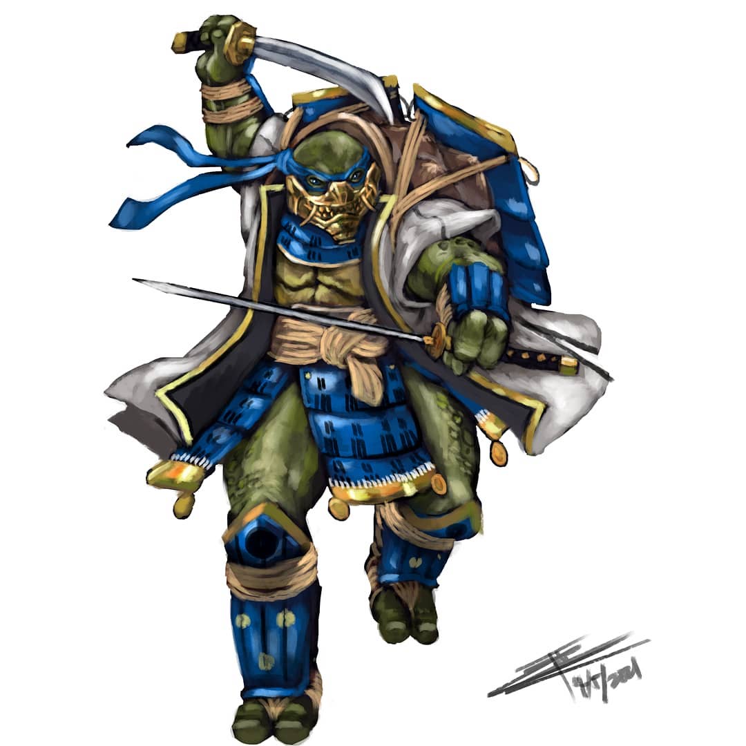 ditopeloMaldito's tweet photo. As Tartarugas Ninjas como classes do RPG D&D!
Qual o seu favorito, e como seriam as fichas desses personagens?!
▪︎
#dnd #ded #dnd5ebrasil #dnd5e #roleplay #RPG #rpgdemesa #rpgbr #rpgbrasil #rpggame #roleplaygame #roleplaying #dungeonmaster #tabletofrpg #boardgame #jogo https://t.co/WJJL11onEc