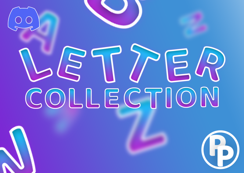pepsiiplays's tweet photo. The letter collection in discord is now out for a good amount of time, but we really see the succes in it AND we would love to thank u for being to enthusiast about it.

If u haven't checked out our dizzy yet, u can join it by the Discord link on my Youtube Banner!💜
CYA SOON! ;) https://t.co/Sj8GjBhGNv