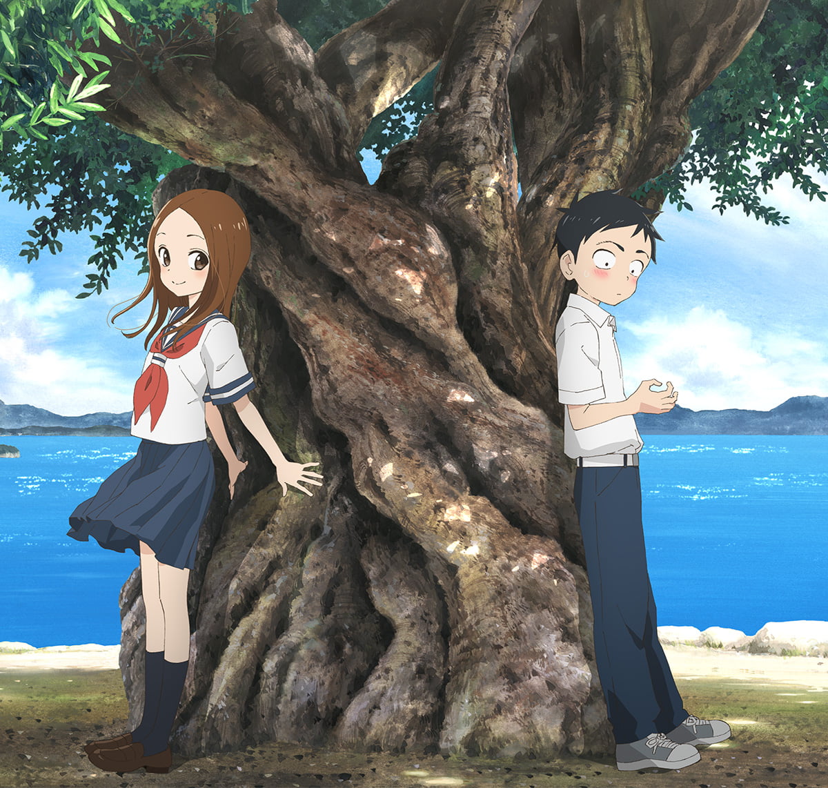 MDAPod's tweet image. O visual foi atualizado para a temporada 3 do anime "Karakai Jouzu no Takagi-san", que tem sua data de estréia para Janeiro de 2022 no Japão.