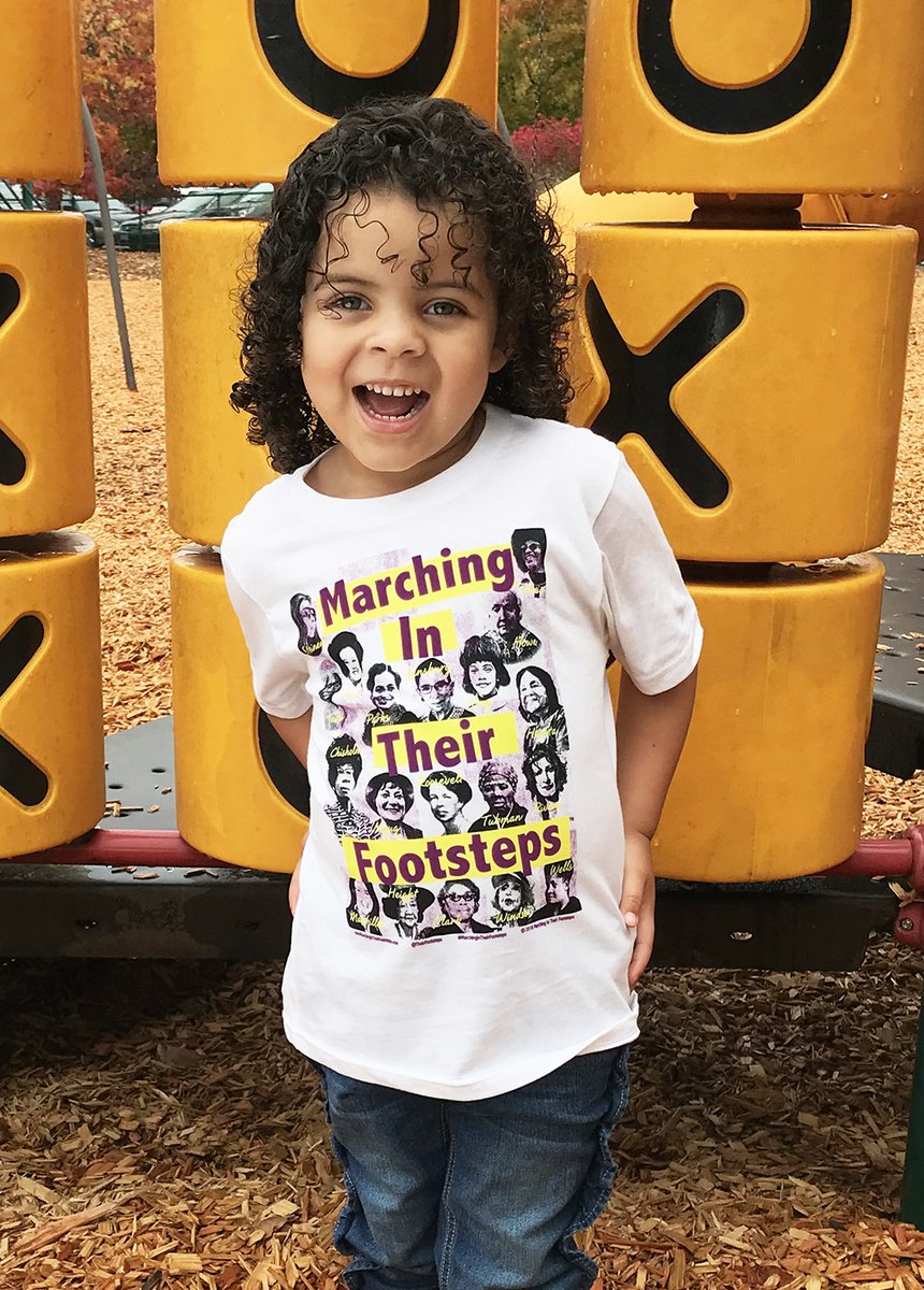 TheirFootsteps's tweet image. Adult &amp;amp; Youth #tshirts  are 50% off &amp;amp; our #posters are 25% off. Nothing like images of 19 #women #civilrights leaders to make you feel empowered &amp;amp; inspired! #sale #WomensRights #WomensMarchOct2 #WomensMarch #empower #inspire #educate #RBG #rosaparks #angeladavis #harriettubman